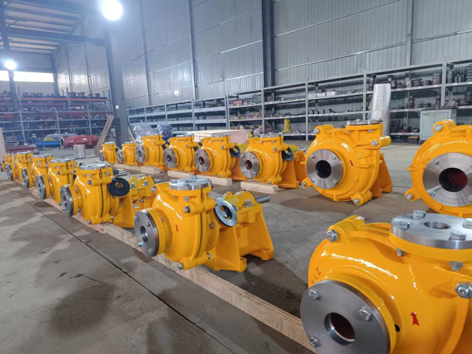 High chrome 6 inch 8/6 tah slurry pumps for tunneling project